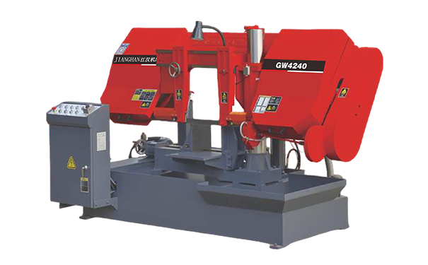 侨乡街道开发区GW4240双柱卧式带锯床